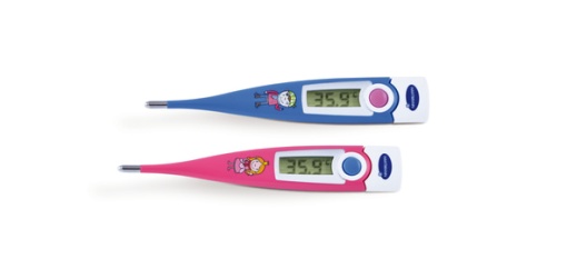 Termometru digital cu desene vesele pentru copii, cu raspuns in 10 secunde Thermoval Kids