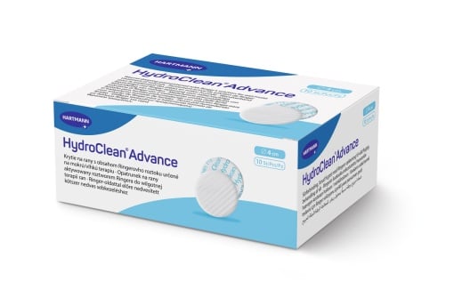 Pansament activat pentru terapia umeda HydroClean Advance,, Rotund, Diam. 4 Cm