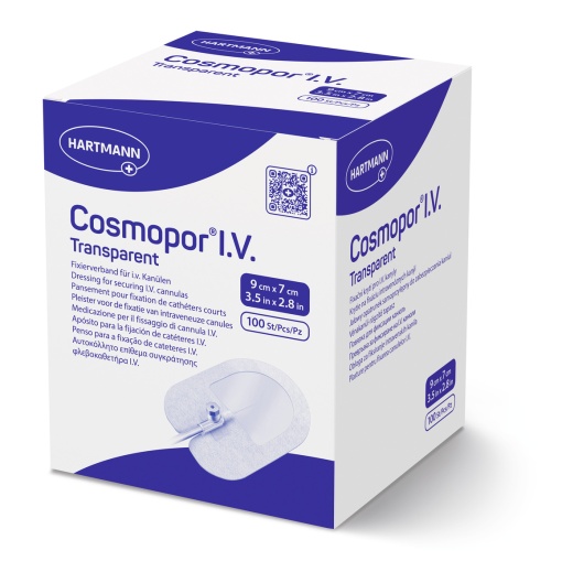 Cosmopor I.V. transparent 9x7 cm