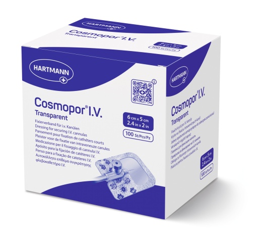 Cosmopor I.V. transparent 6x5 cm