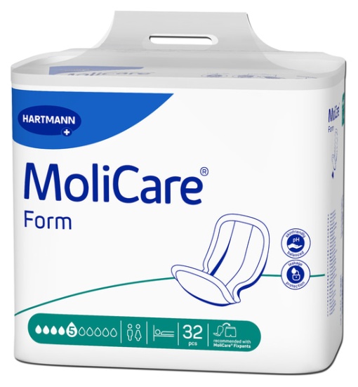 Tampoane pentru incontinenţa moderata Molicare Form 5D (Medie)