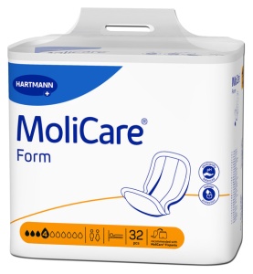 MoliCare Form 4 pic. - Tampoane pentru incontinenţa uşoară - 32 buc/cutie
