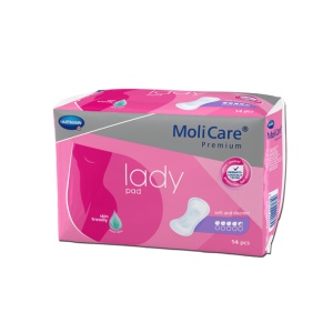 Tampoane pentru incontinenţă uşoară Molicare Premium Lady Pad 4,5 Picaturi, 14 bucati