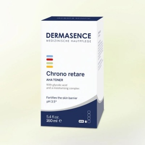 Chrono Retare AHA - Tonic exfoliant blând cu acizi din fructe pentru ten matur 50+, 160 ml, DERMASENCE - Img 2