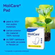 MoliCare Pad 2 pic. - Tampoane pentru incontinenţă uşoară - 30 buc/cutie - Img 2