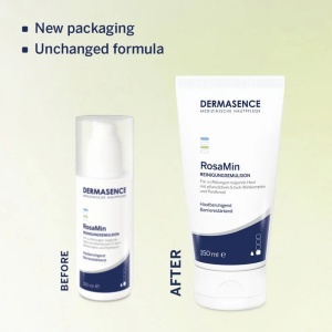 RosaMin - Emulsie de curățare pentru ten reactiv, cu rozacee, 150 ml, DERMASENCE - Img 4