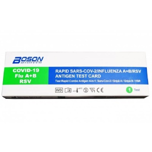 Test Rapid Combo 4 în 1 BOSON (COVID-19 / Gripă A+B / RSV)