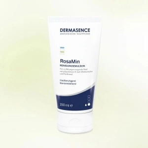 RosaMin - Emulsie de curățare pentru ten reactiv, cu rozacee, 150 ml, DERMASENCE