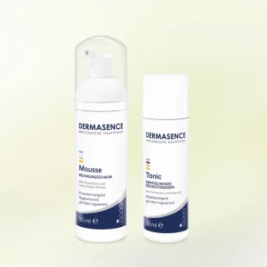 Travel Set - Set de călătorie ( Mousse - Spumă de curățare 50 ml + Tonic - Loțiune tonică 50 ml), DERMASENCE