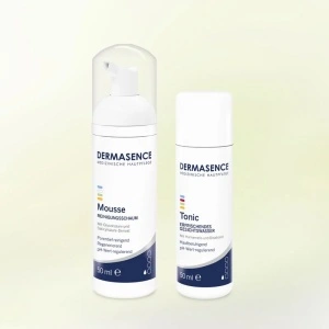 Travel Set - Set de călătorie ( Mousse - Spumă de curățare 50 ml + Tonic - Loțiune tonică 50 ml), DERMASENCE