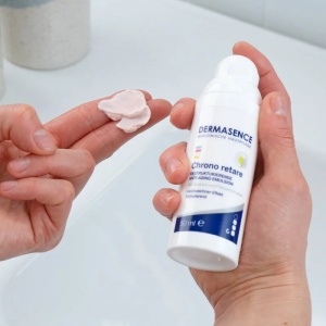 Chrono Retare - Cremă de noapte regeneratoare anti-aging pentru ten matur 50+, 50 ml, DERMASENCE - Img 3