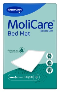Molicare Premium Bed Mat 5 pic. 60 x 90cm - Păturele absorbante pentru protectia asternuturilor - 30 buc/cutie