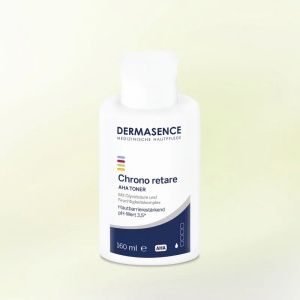 Chrono Retare AHA - Tonic exfoliant blând cu acizi din fructe pentru ten matur 50+, 160 ml, DERMASENCE