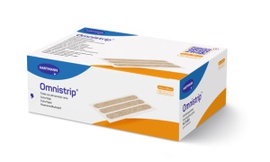 Omnistrip 6 x 101mm - Plasture pentru inlocuirea suturilor chirurgicale, 50 plicuri (fiecare plic contine 2 folii x 5 benzi) - 50 buc/cutie