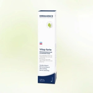 Vitop Forte Spumă de curățare pentru piele sensibilă și uscată, 200 ml, Dermasence - Img 2