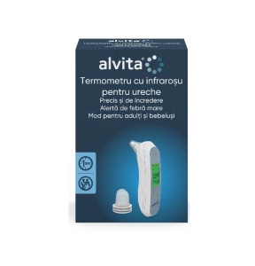 Alvita Termometru cu infrarosu pentru ureche ET-100J