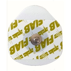Set 100 Electrozi Adezivi ECG Ovali F9089, cu Gel Solid și Senzor Ag/AgCl - Img 2