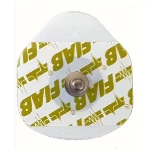 Set 100 Electrozi Adezivi ECG Ovali F9089, cu Gel Solid și Senzor Ag/AgCl - Img 2