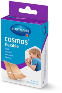 Cosmos Flexible 6cm x 1m - Plasturi elastici si flexibili sub forma de banda, din material respirabil Dimensiuni: 6cmx1m - 1 buc/cutie