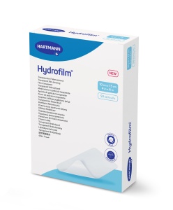 Hydrofilm 10 x 15cm - Plasture steril transparent, autoadeziv - 50 buc/cutie