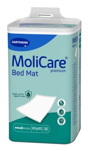 Molicare Premium Bed Mat 5 pic. 60 x 60cm - Păturele absorbante pentru protectia asternuturilor - 30 buc/cutie