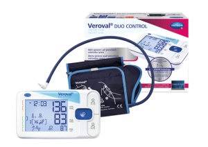 Veroval Duo Control Medium LG5 - Tensiometru pentru brat, digital, complet automat, cu dubla determinare (auscultatorie si oscilometrica) si manseta normala (M, 22-32 cm) - 1 buc/cutie