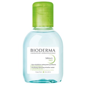 BIODERMA Sébium H2O 100 ml - Apă micelară ten gras (Travel Size)