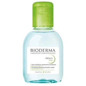 BIODERMA Sébium H2O 100 ml - Apă micelară ten gras (Travel Size)