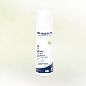 Chrono Retare - Cremă de noapte activatoare cu Vitamina C pentru ten matur 50+, 50 ml, DERMASENCE