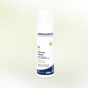 Chrono Retare - Cremă de noapte activatoare cu Vitamina C pentru ten matur 50+, 50 ml, DERMASENCE