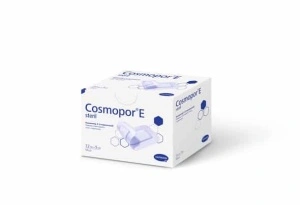 Cosmopor E LF 10 x 8cm - Plasture steril pentru fixare cu corp absorbant 6,5 x 3,8 cm - 25 buc/cutie