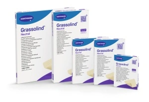 Grassolind Neutral 10 x 20cm - Comprese impregnate cu unguent neutru - 30 buc/cutie