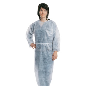 Halat Pentru Vizitatori Foliodress S blue, 50 bucati