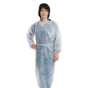 Halat Pentru Vizitatori Foliodress S blue, 50 bucati