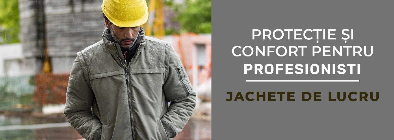 Jachete de lucru protecție și confort pentru muncitori