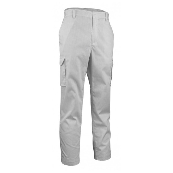 Pantaloni de lucru ESD alb