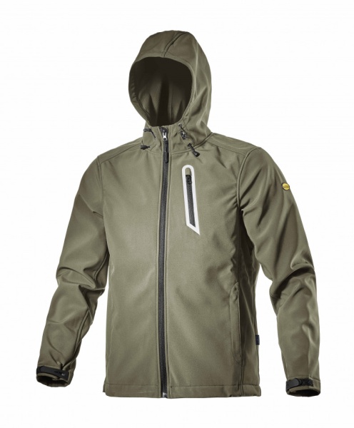 Jacheta softshell Sail cu gluga reglabila
