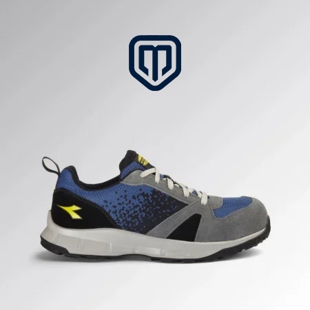 Pantofi de lucru usori de vara S1P Diadora Utility cu bombeu metalic