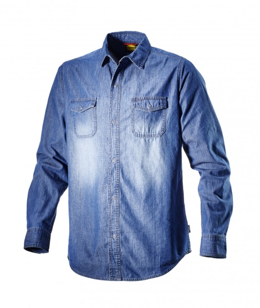 Cămașă Denim design modern cu buzunar