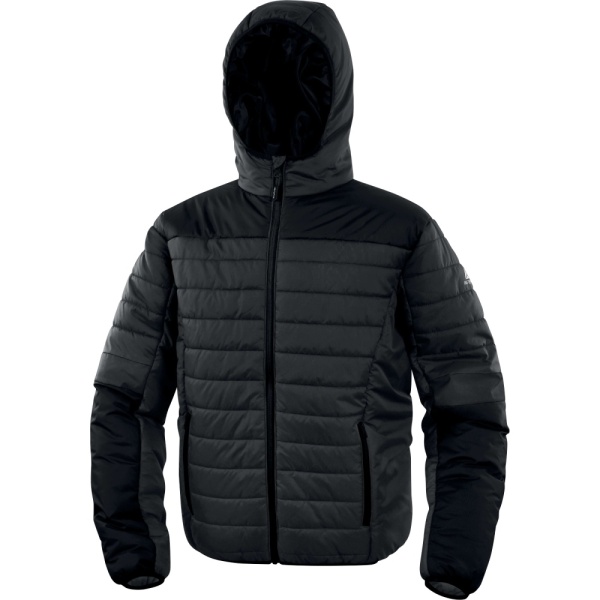 Jacheta de lucru usoara puf Delta Plus | Negru-Gri