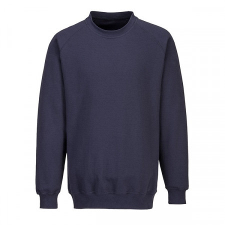 Bluza pulover antistatic ESD bleumarin