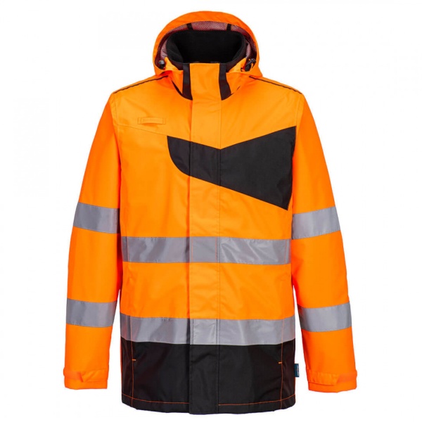 Jacheta de lucru reflectorizanta impermeabilă Portwest Hi-Vis PW2