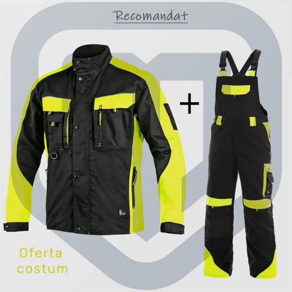 Costum Salopetă cu Pieptar și Jachetă CXS – Calitate premium
