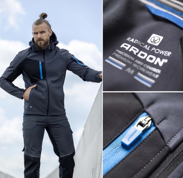 Jacheta de lucru softshell impermeabila si respirabila Ardon