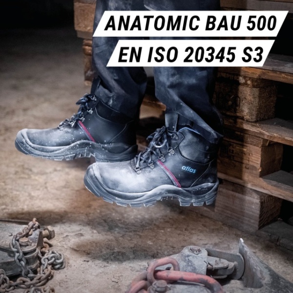 Bocanci Atlas S3 - ideal pentru utilizatorii profesionisti din constructii