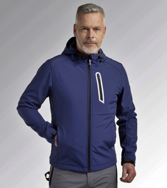 Jacheta de lucru rezistenta softshell Sail cu detalii reflectorizante