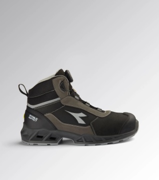 Bocanci Diadora comozi din piele SHARK QUICK S3S FO SR SC ESD | cu inchidere rapida - Img 8