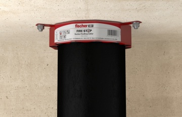 Colier fixare tevi FIRE STOP Fischer FFC 2/55 - Img 2