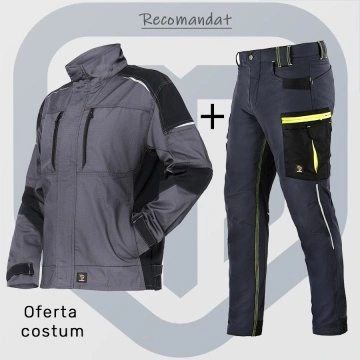Costum Pantaloni de lucru flexibili si Jacheta Rip Stop