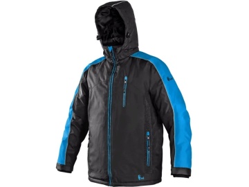 Geaca de lucru iarna barbati CXS SIRIUS, negru-albastru - Img 1
